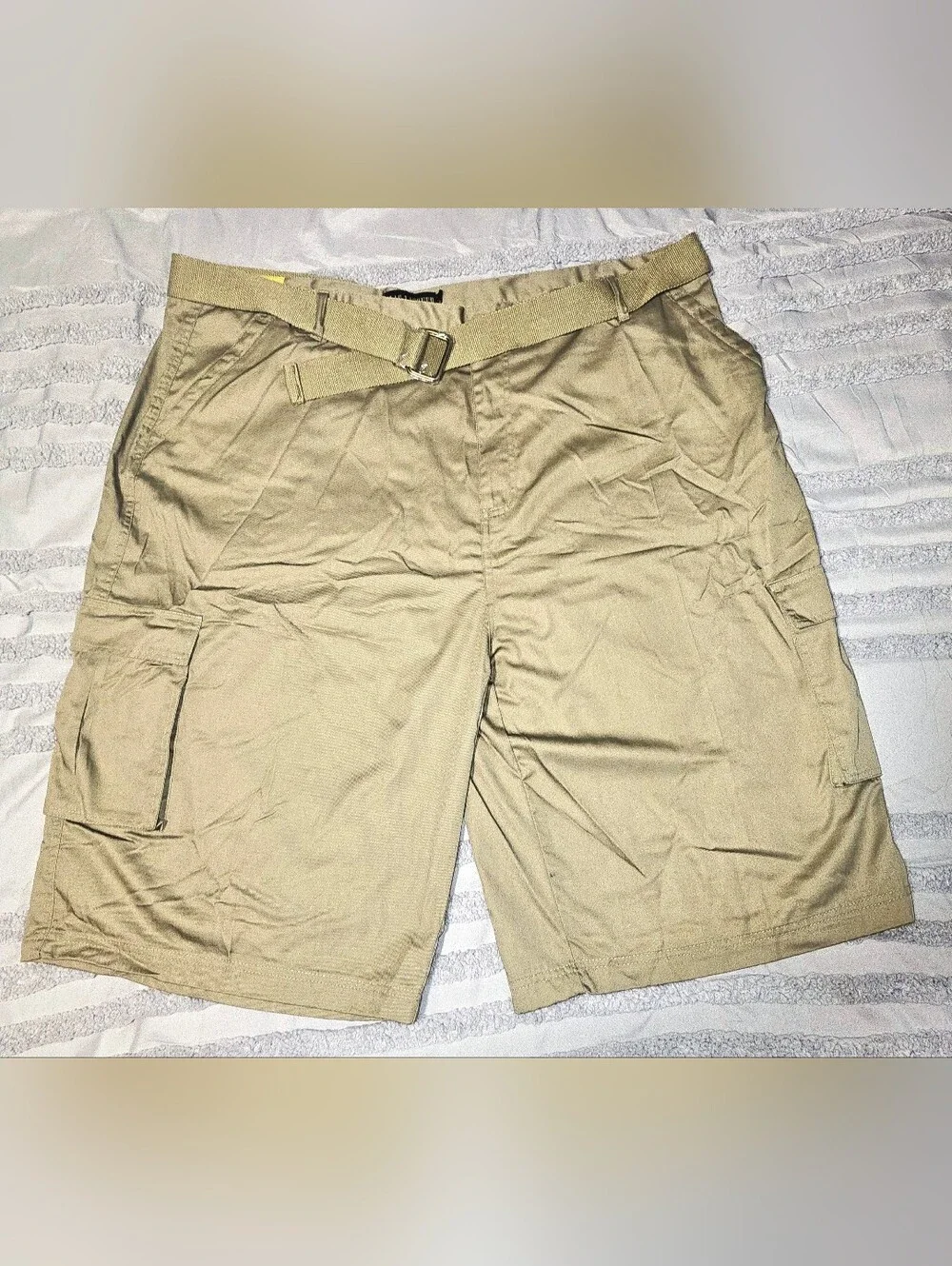 Blac Lacquer Khaki Cargo Shorts - Size 50